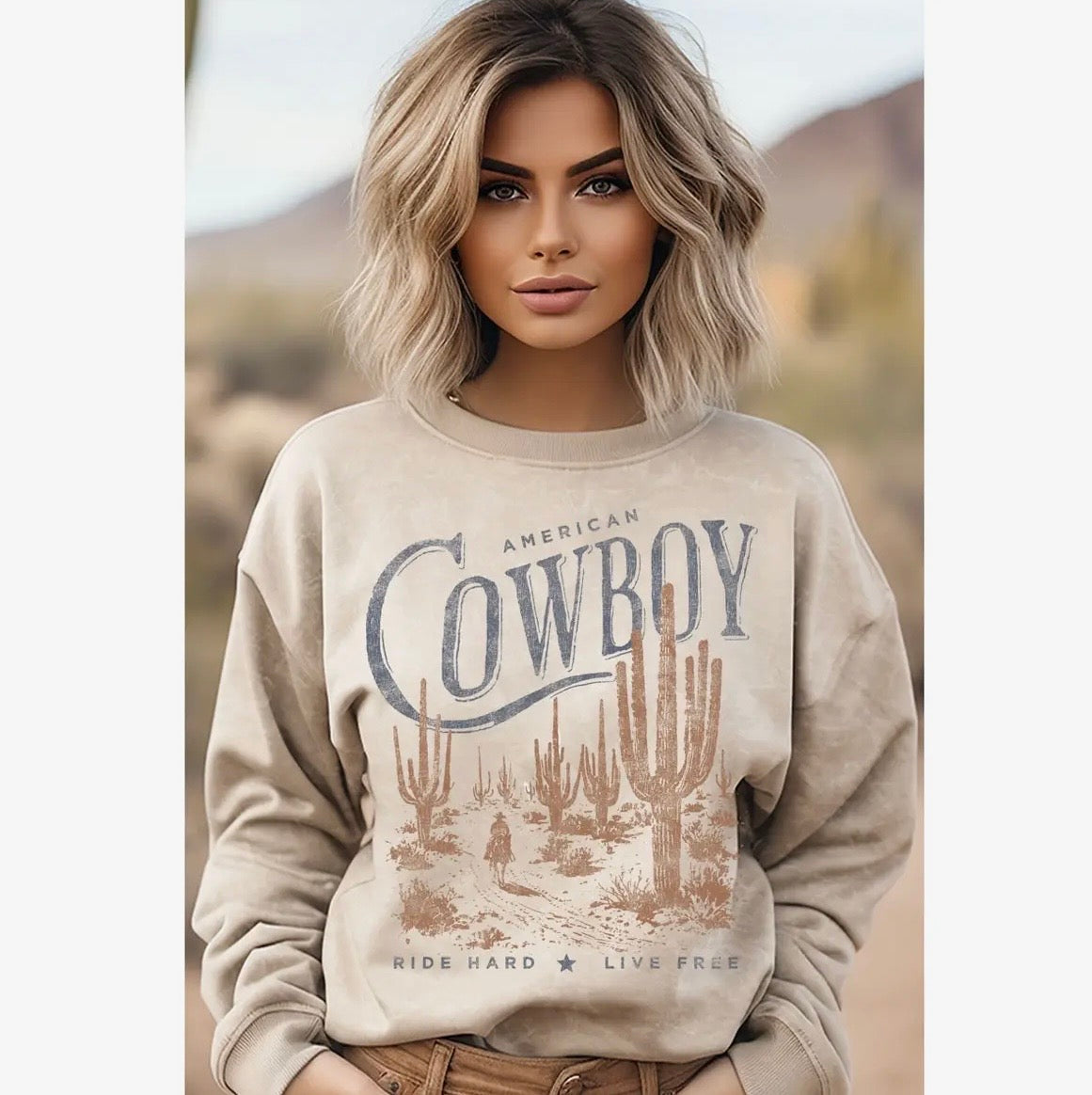 'American Cowboy' Pullover