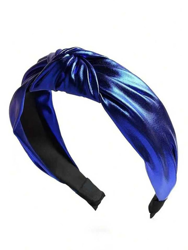 Metallic Blue Headband