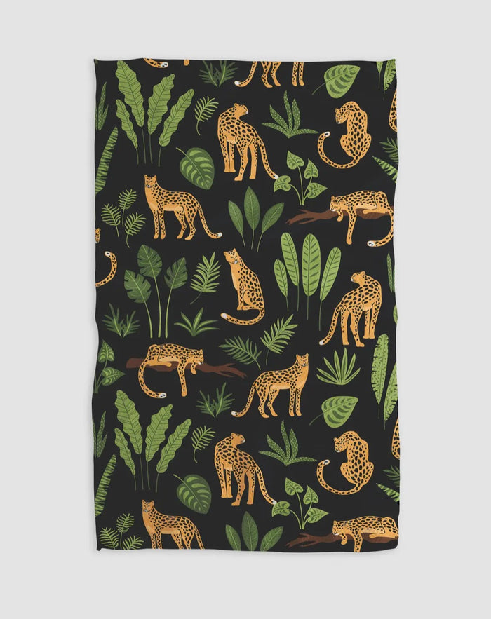 'Catnap' Geometry Tea Towel